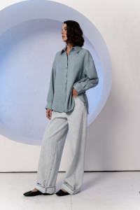 Рубашка 6612 Голубой