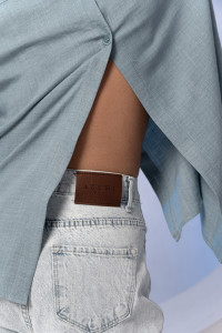 Рубашка 6612 Голубой