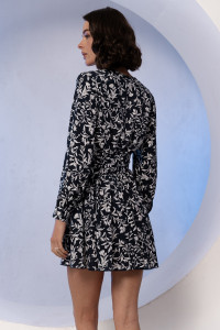 Платье 6640 Синий