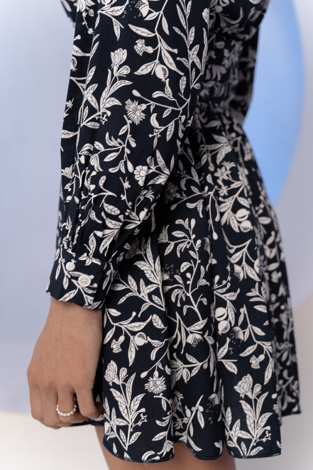 Платье 6640 Синий