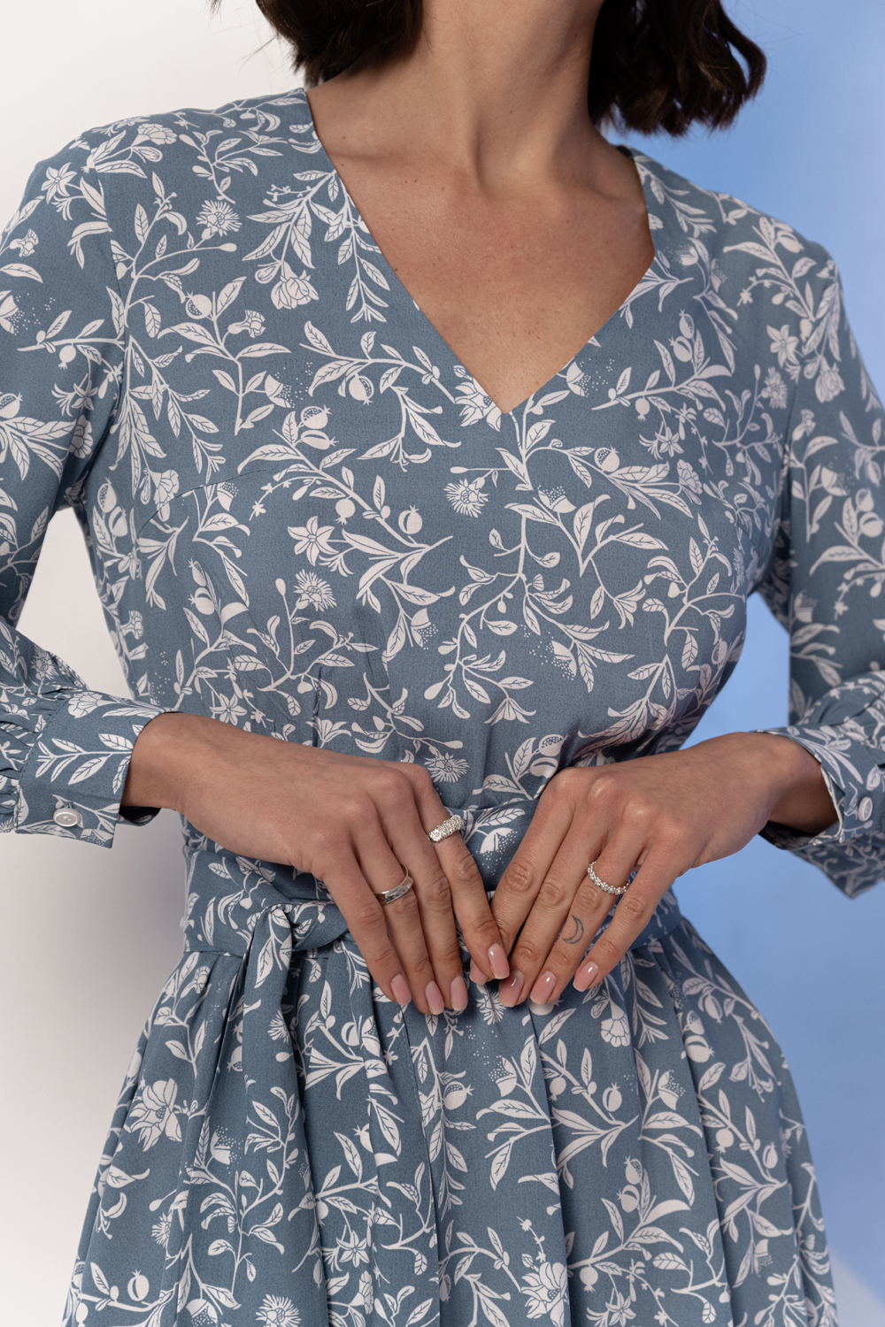 Платье 6640 Деним