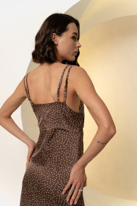 Платье 6642 Шоколад