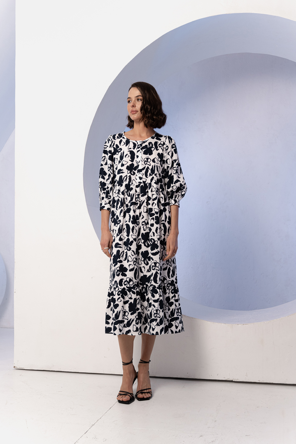 Платье 6649 Синий