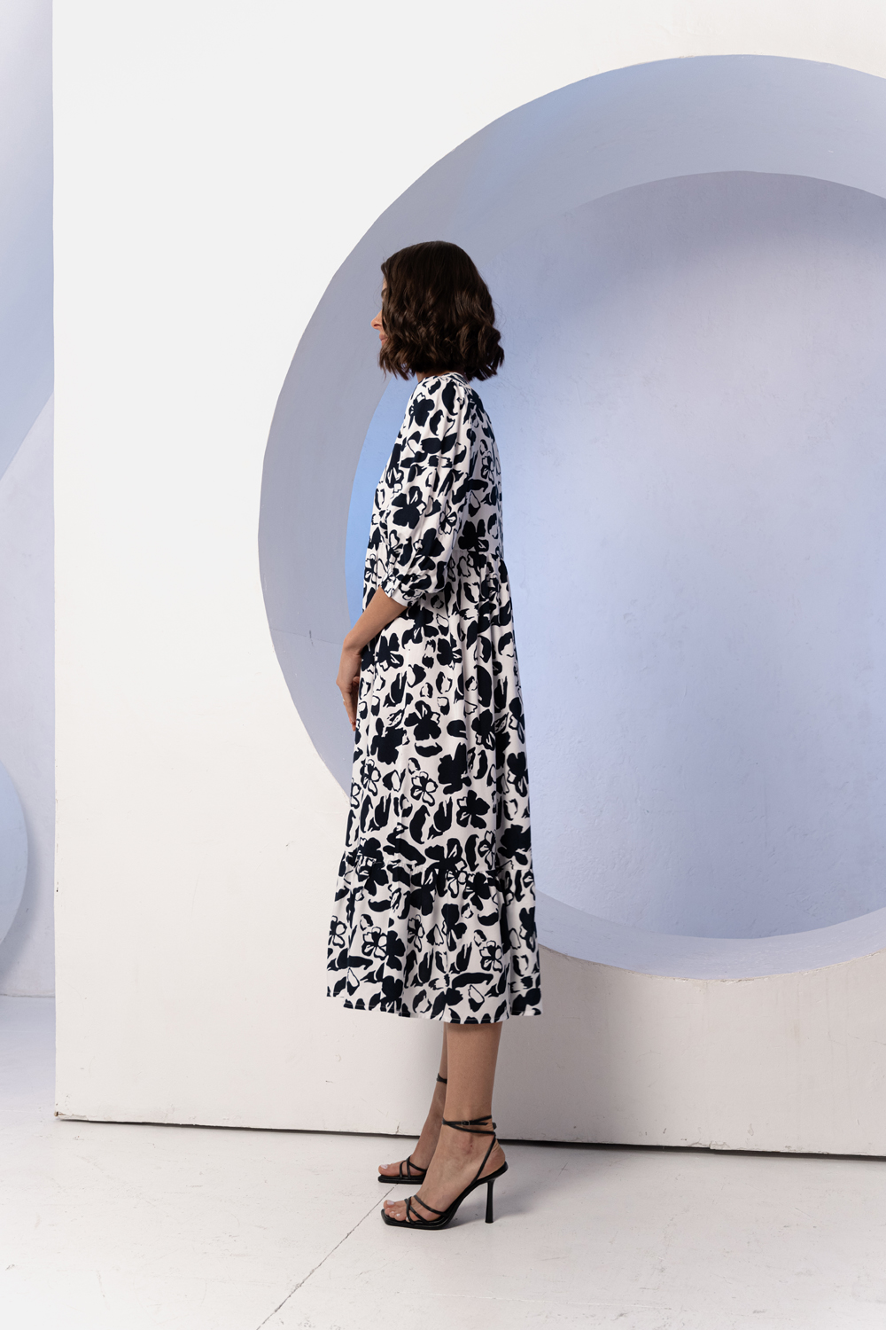 Платье 6649 Синий