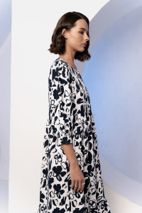 Платье 6649 Синий