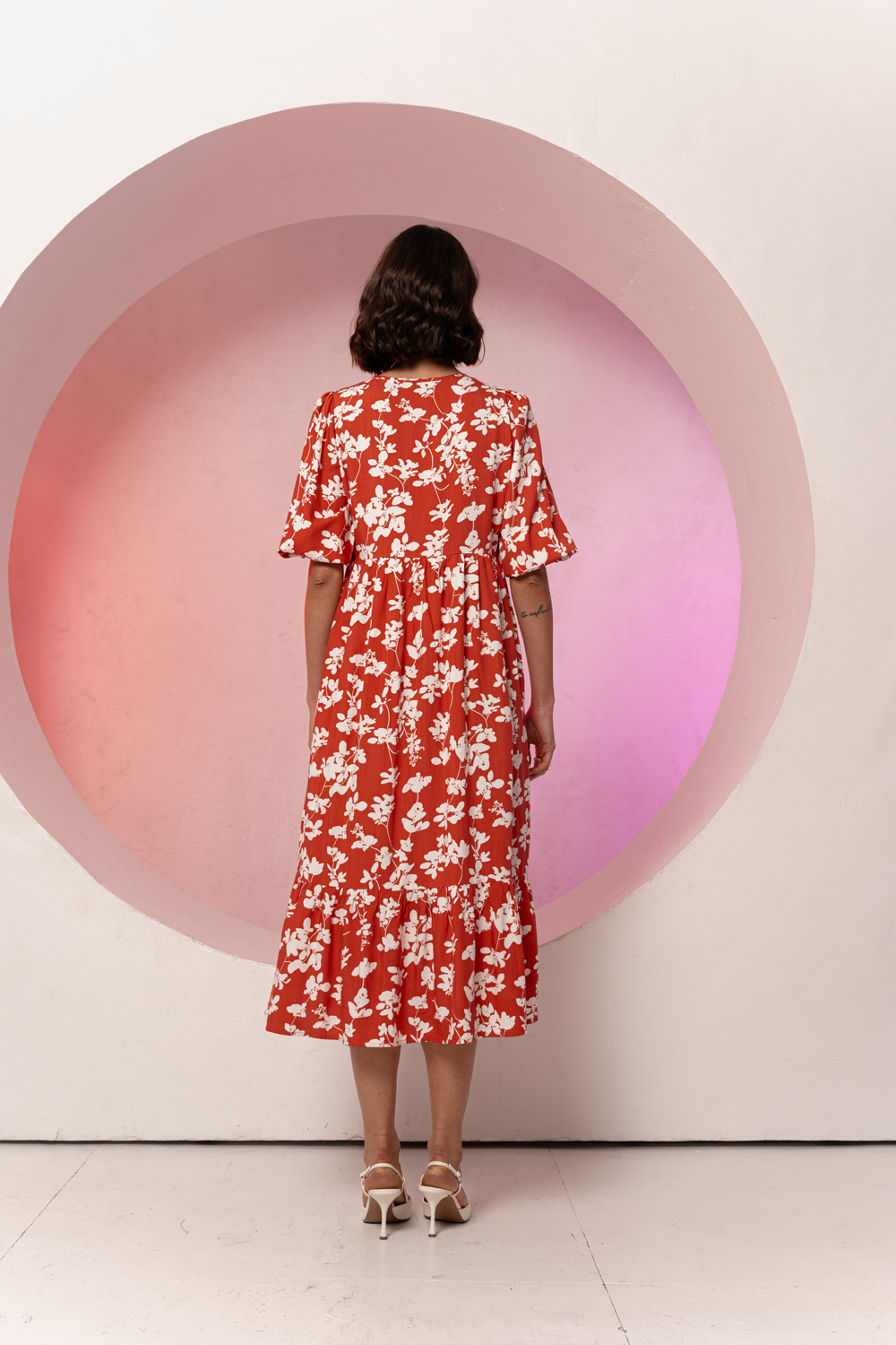 Платье 6649 Лососевый