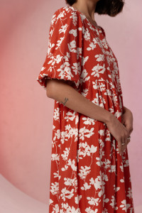 Платье 6649 Лососевый