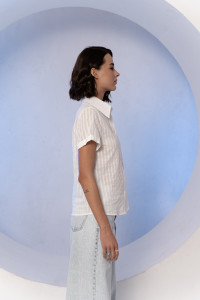 Рубашка 6662 Молочный