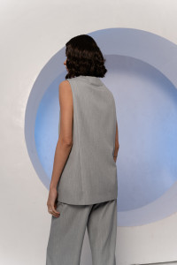 Жилет 6663 Серый