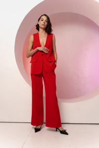 Жилет 6663 Красный