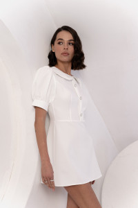 Платье 6674 Молочный