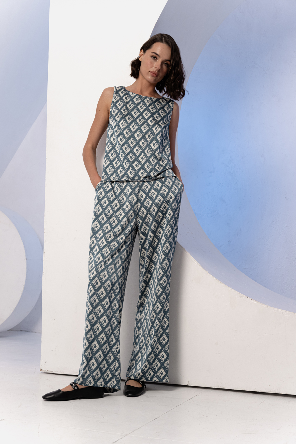 Костюм 6675 Деним