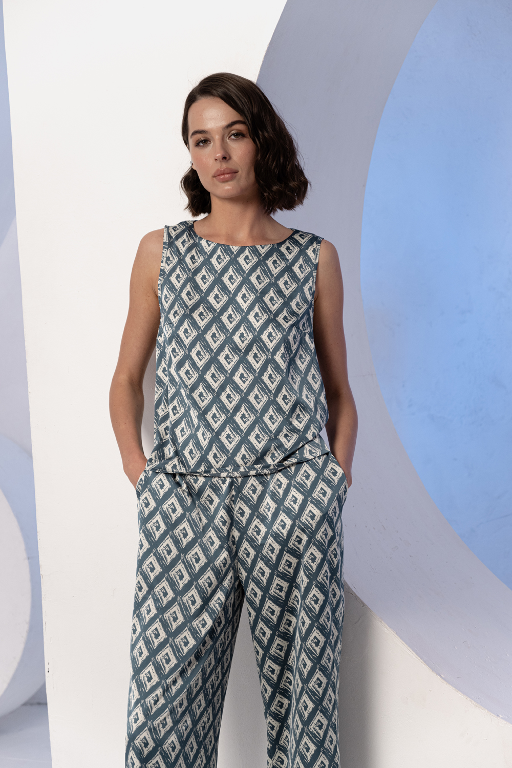 Костюм 6675 Деним