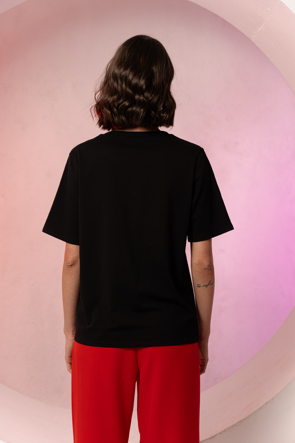 Футболка 6677 Черный