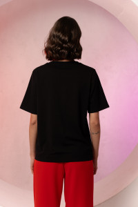 Футболка 6677 Черный