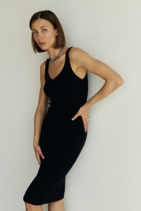 Платье 4101 Черный