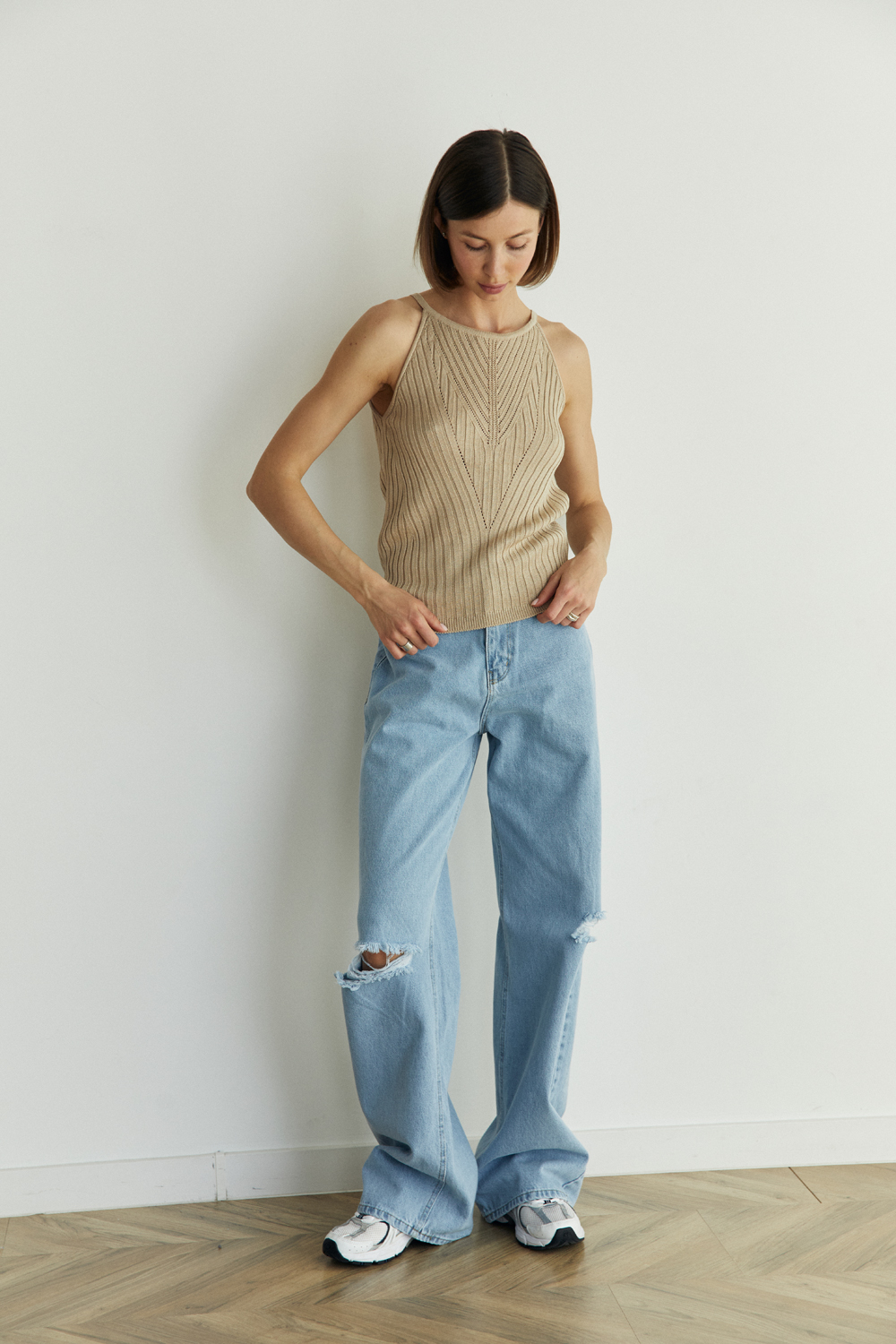 Майка 4103 Бежевый