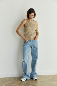 Майка 4103 Бежевый