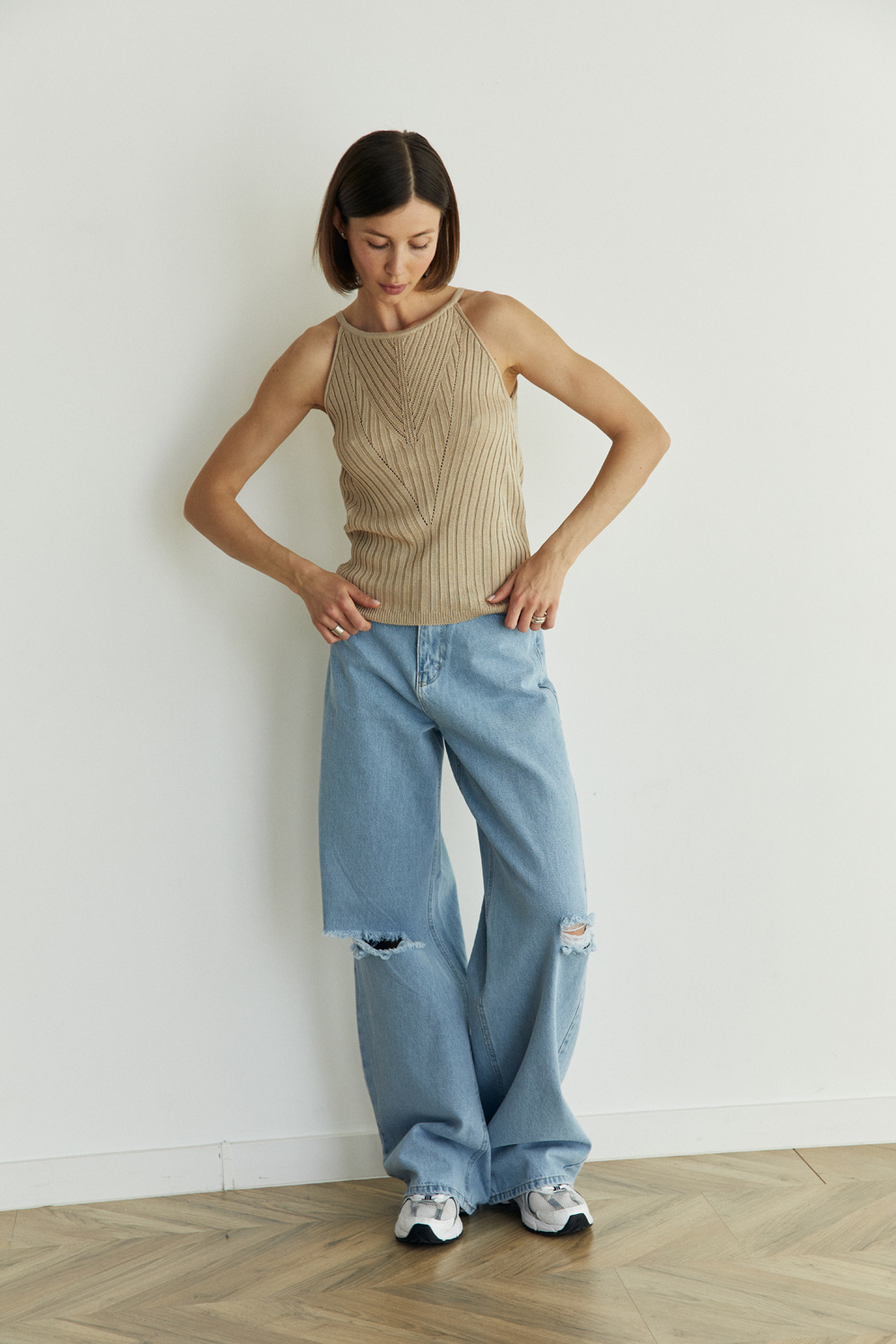 Майка 4103 Бежевый