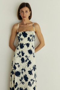 Платье 6660 Кремовый