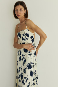 Платье 6660 Кремовый