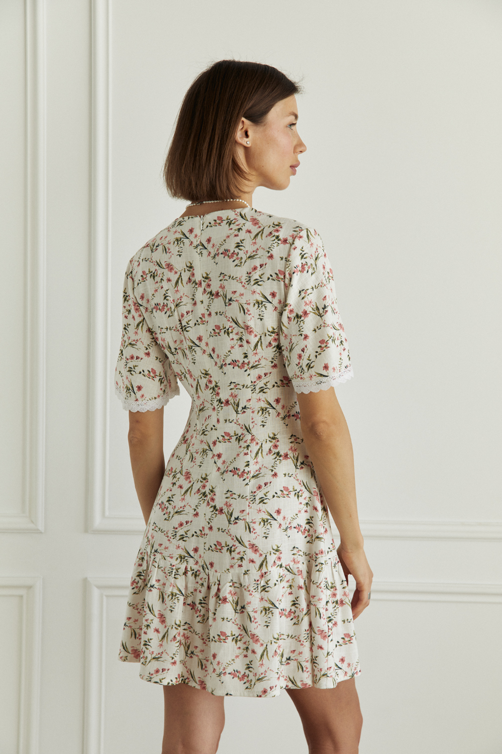 Платье 6670 Молочный