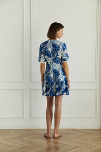 Платье 6670 Синий