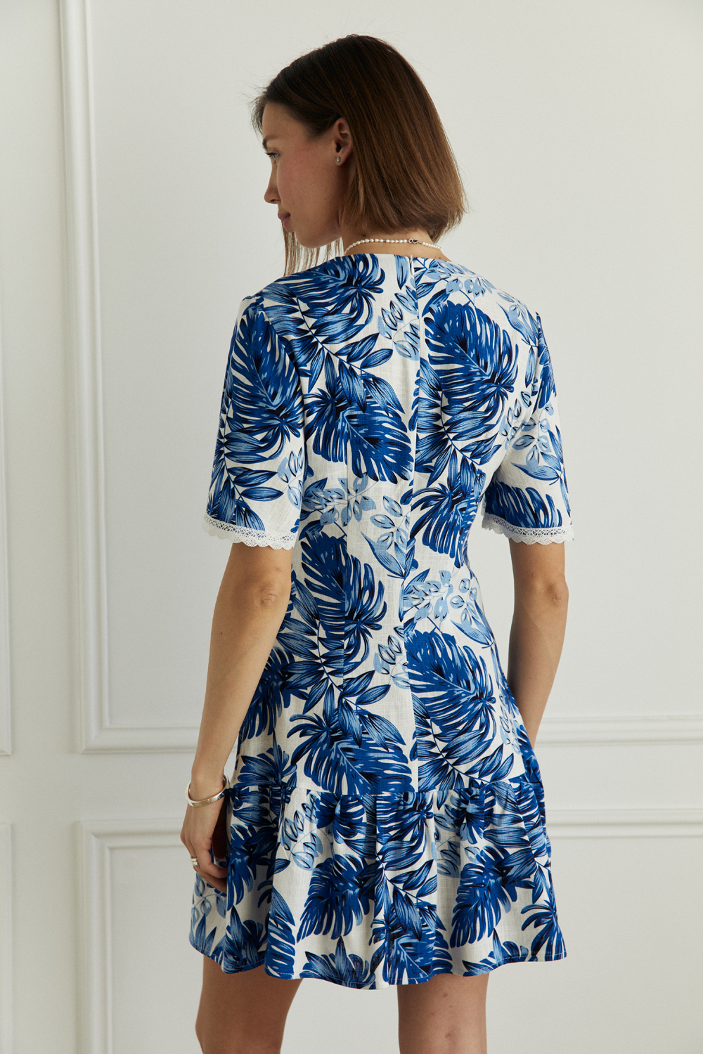 Платье 6670 Синий