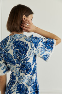 Платье 6670 Синий