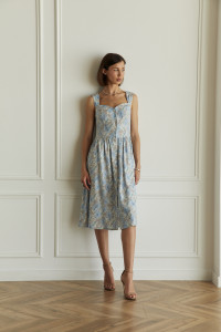 Платье 6673 Серый Серый