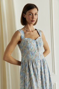 Платье 6673 Серый