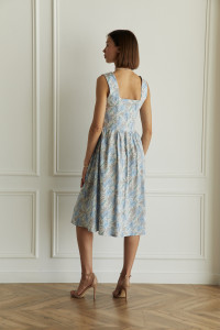 Платье 6673 Серый