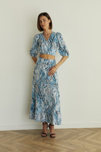 Костюм 6681 Бирюзовый