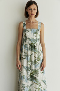 Платье 6682 Серый