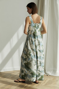 Платье 6682 Серый