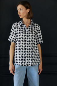 Рубашка 6683 Серый