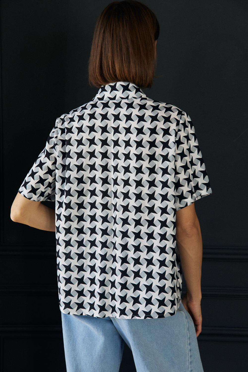 Рубашка 6683 Серый