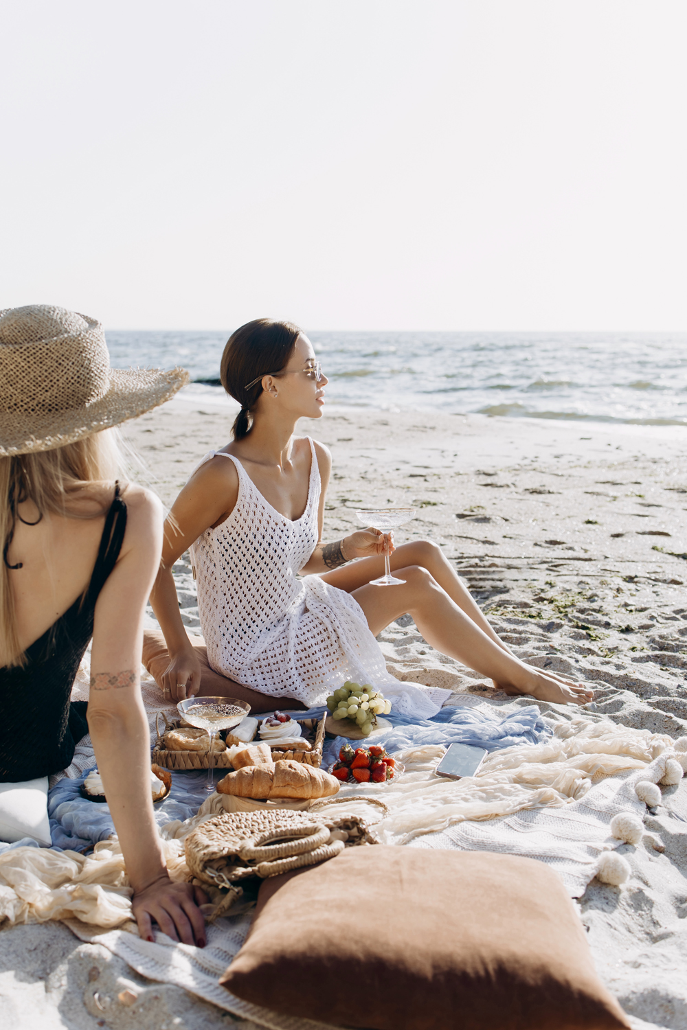 Пляжное платье 4100 Белый