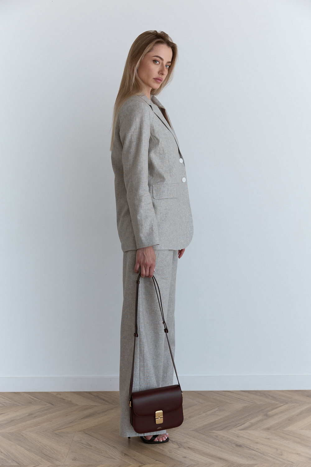 Пиджак 6628 Серый