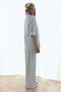 Рубашка 6652 Голубой