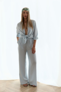 Рубашка 6652 Голубой