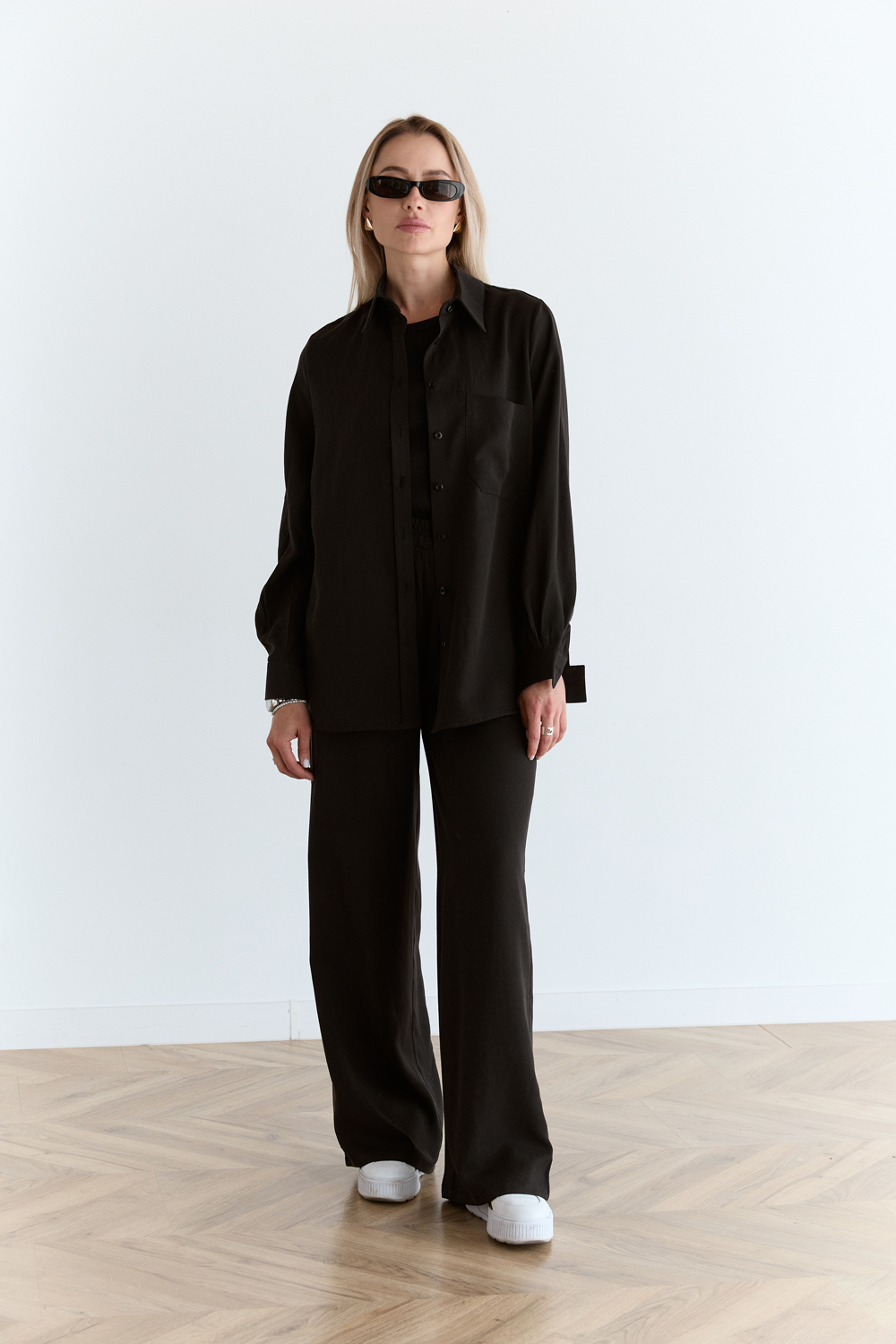 Рубашка 6652 Черный