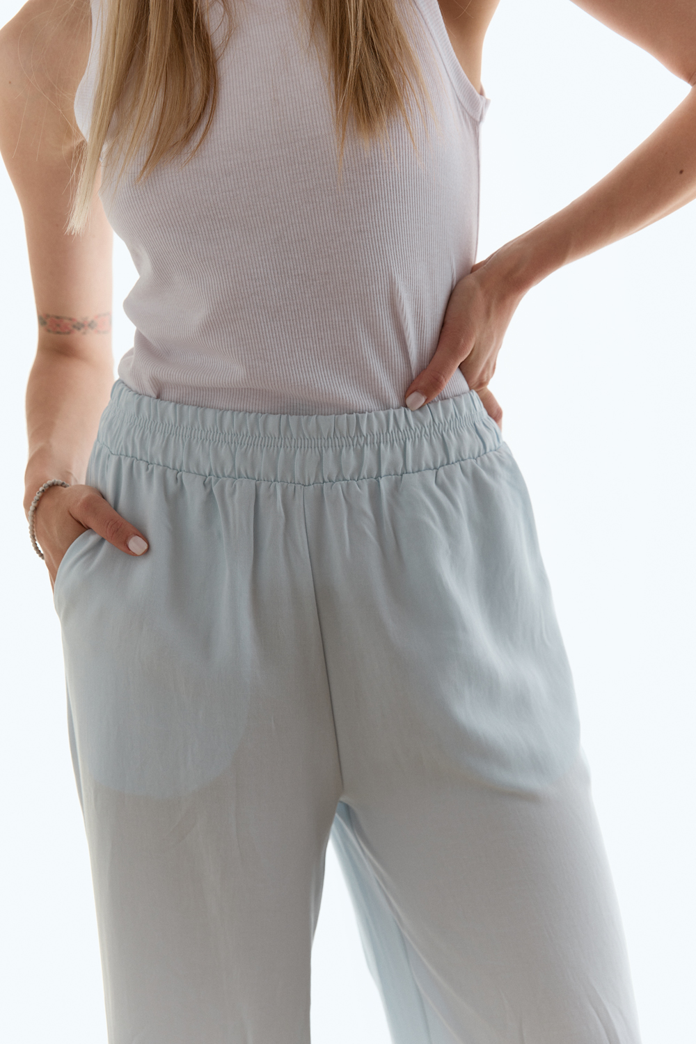 Брюки 6653 Голубой