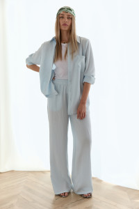 Брюки 6653 Голубой