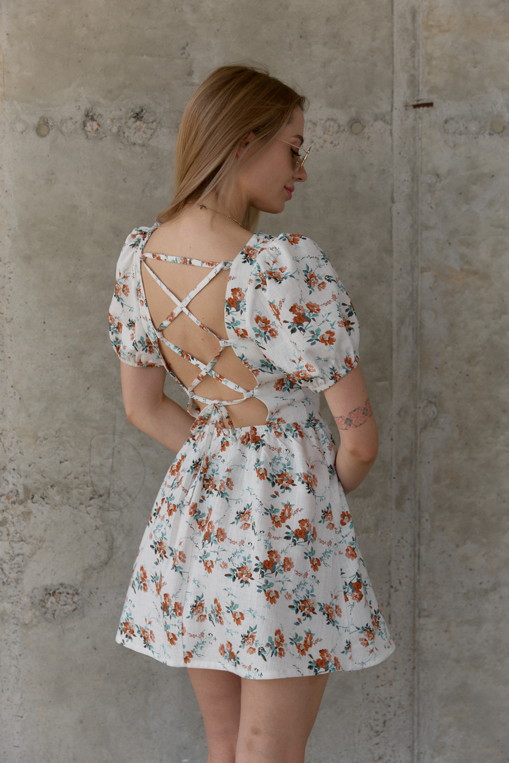 Платье 6661 Молочный