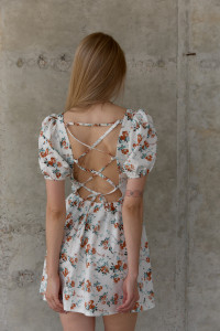 Платье 6661 Молочный