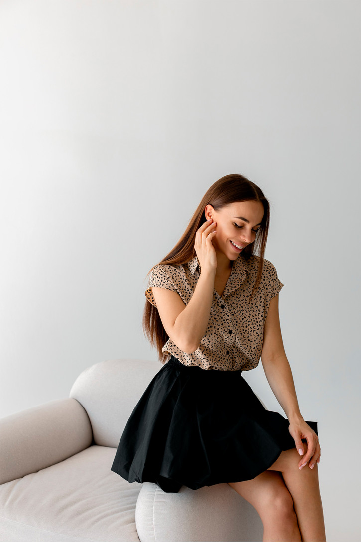 Юбка 6687 Черный