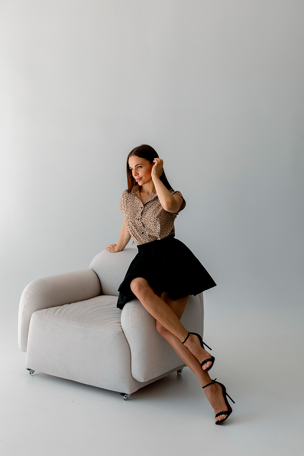 Юбка 6687 Черный