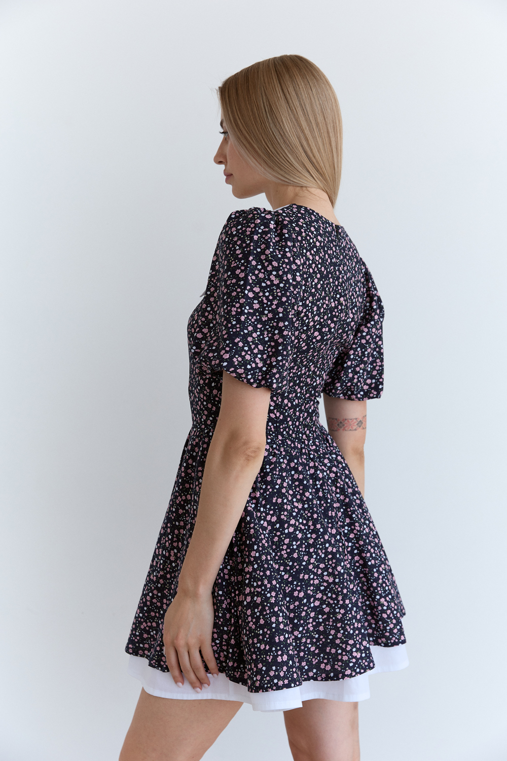 Платье 6690 Темно-синий