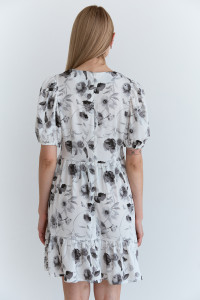 Платье 6694 Светло-серый